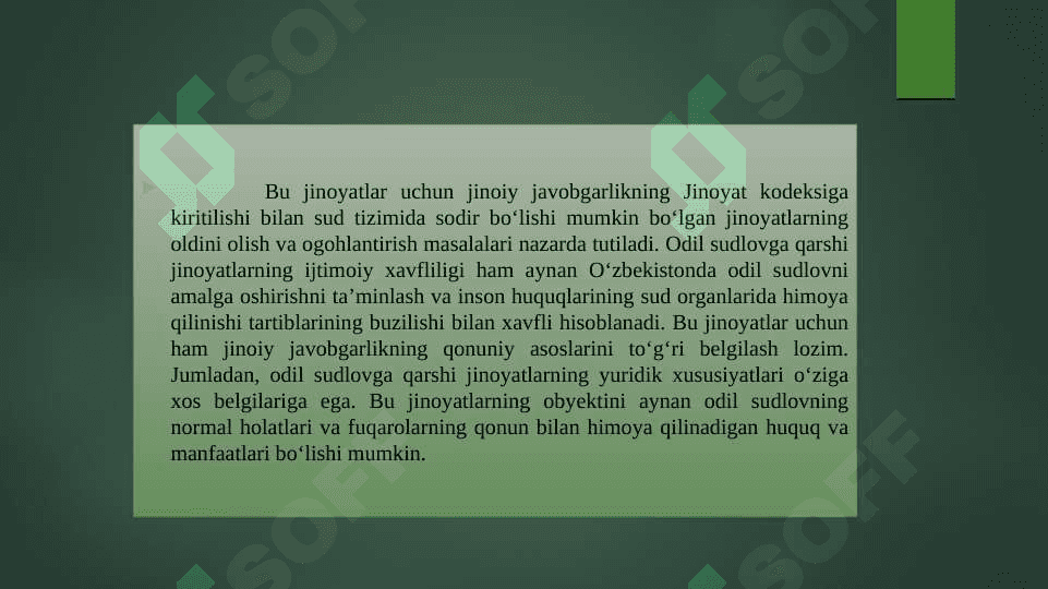 Jinoyat haqida xabar bermaslik yoki yashirish uchun javobgarlik masalalari 4