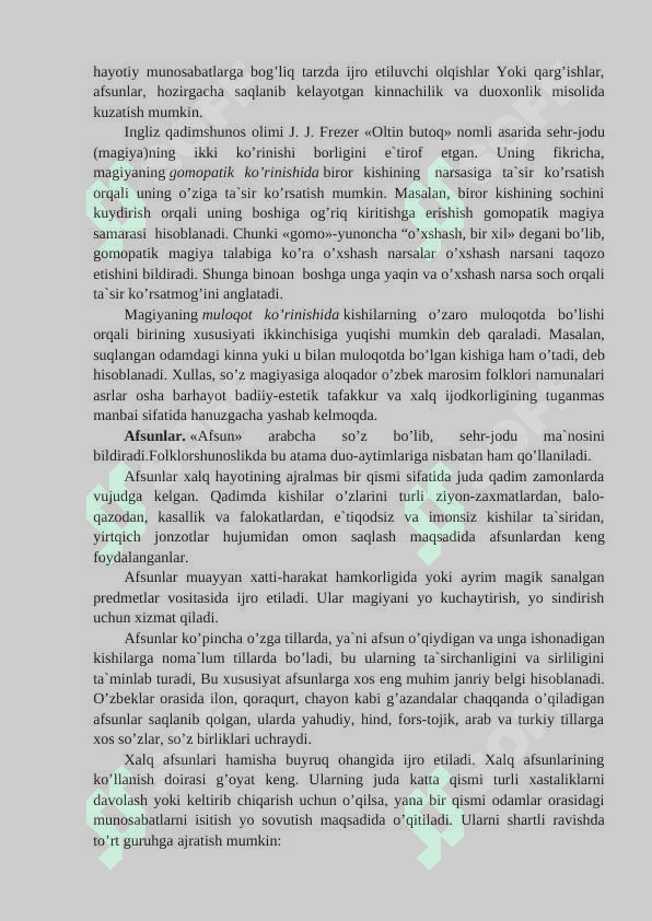 Magik marosimlar folklori 2
