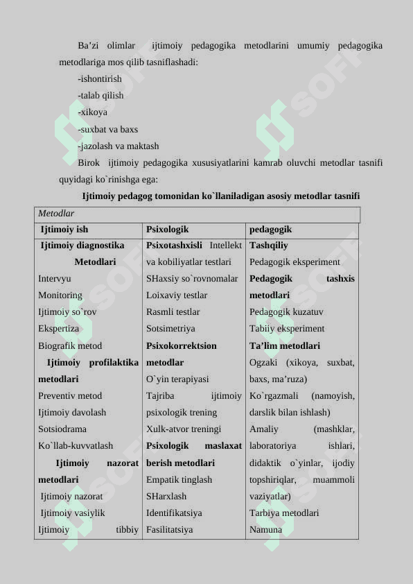 Ijtimoiy pedagogik faoliyat metodikasi va texnologiyasi 4