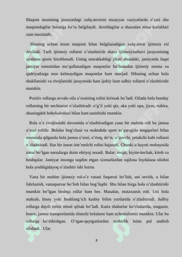 IJTIMOIY PEDAGOGIKADA VA PEDAGOGIK SOTSIYOLOGIYADA “MEYOR” VA “MEYORDAN OG‘ISH 8