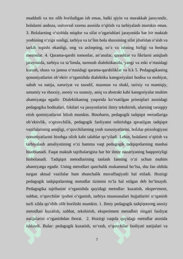 IJTIMOIY PEDAGOGIK TADQIQOTLAR 7
