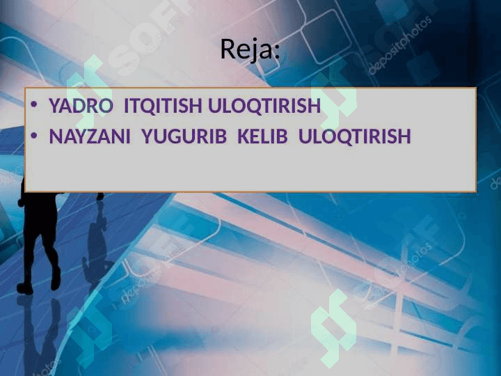 ULOQTIRISH TEXNIKASI ASOSLARI 2
