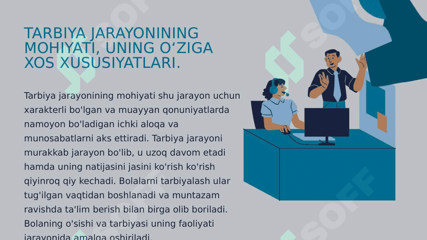 TARBIYA NAZARIYASI 5