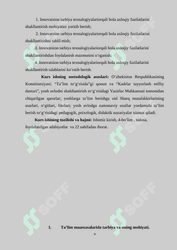 INNOVATSION TARBIYA TEXNALOGIYALARINING  TARBIYALANUVCHILARNING  AXLOQIY FAZILATLARINI SHAKLLANTIRISHDAGI AHAMYATI 4