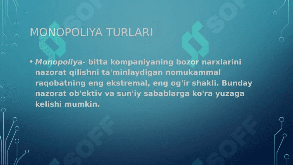 MONOPOLIYA NAZARIYASI 3