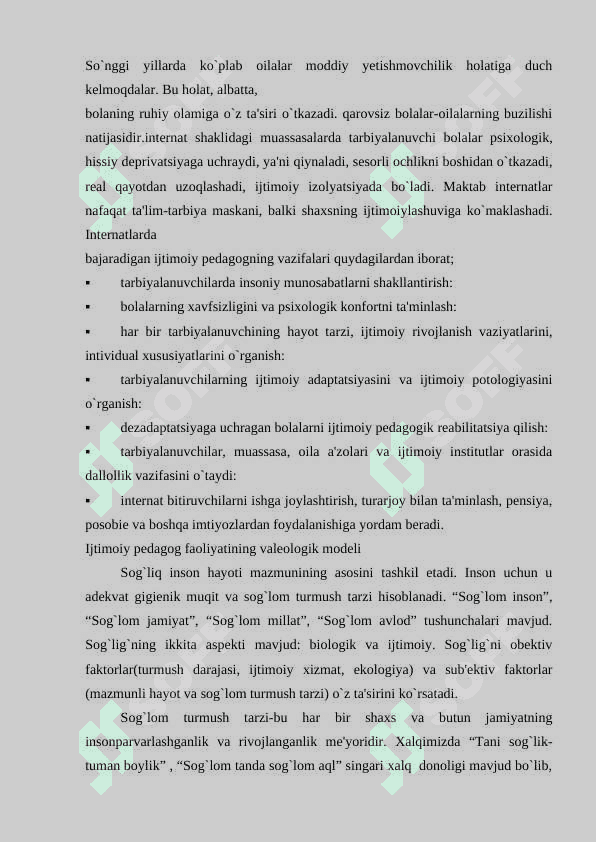 Ijtimoiy pedagogik faoliyatning bolalarning moslashuv ko‘nikmalarini shakllantirishdagi o‘rni 5