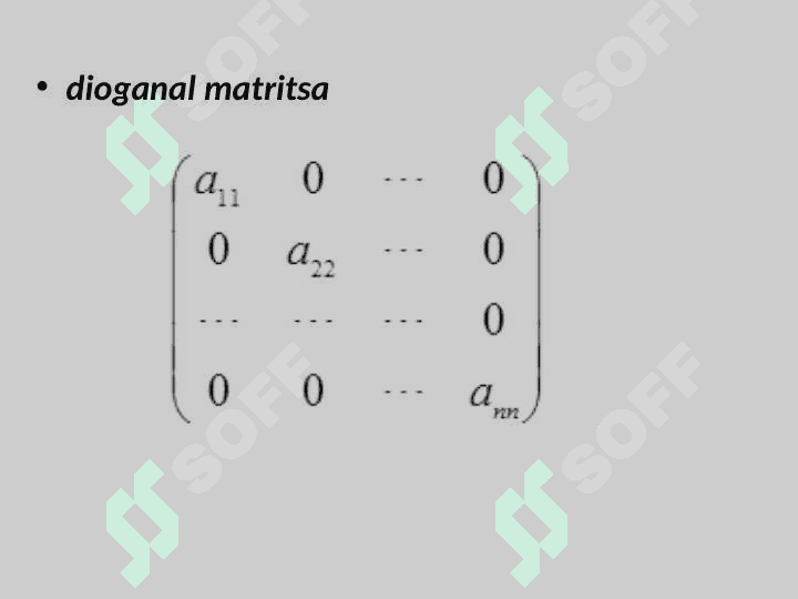 Matritsa va determinantlar 7