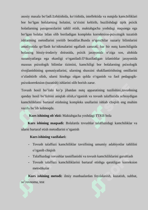 Bolalarda tovush talaffuzdagi buzilishlarni bartaraf etishda innovatsion ta’lim metodlarni qo’llash usullari. 3