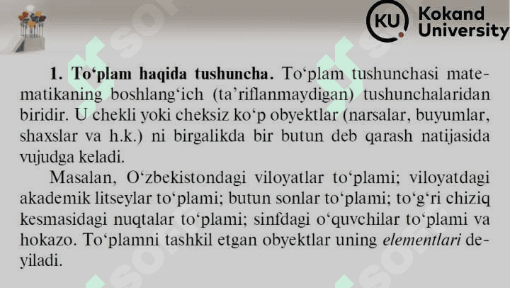 Iqtisodchilar uchun matematika 3