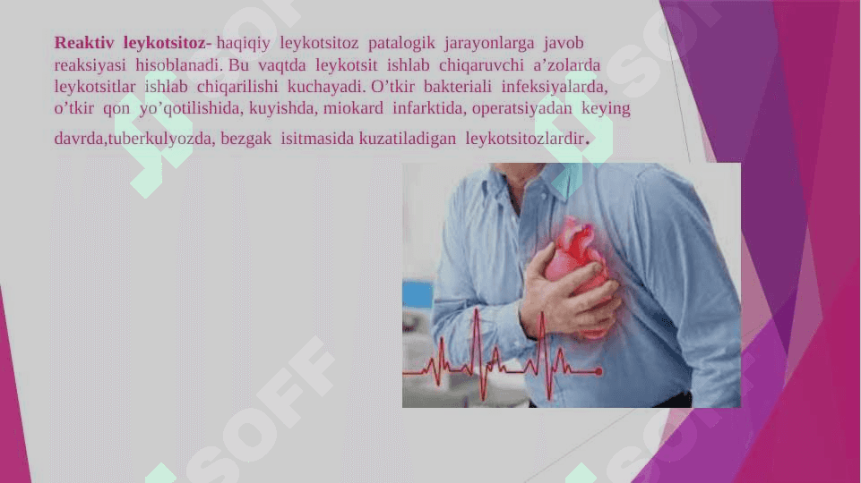 Qon hujayralarining  fiziologik  va  reparative  regeneratsiyasi. Qon  shaklli elementlarining  o’zaro  ta’sirida  gumoral  omillarning  roli. 5