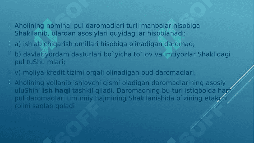AHОLINING  DARОMADLARI VA DAVLATNING  IJTIMОIY SIYOSATI 4