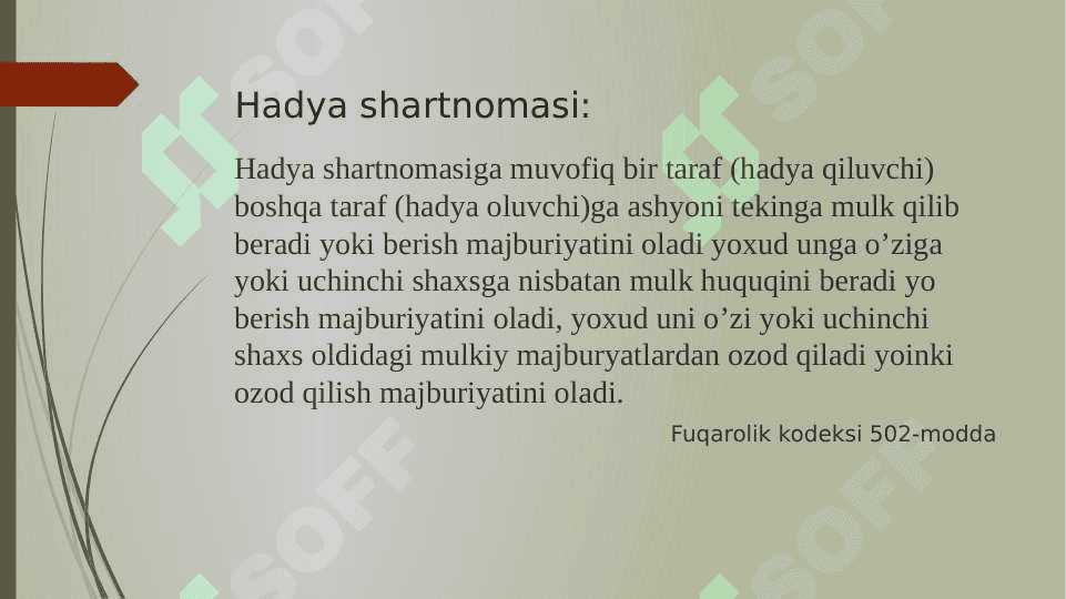 FUQOROLIK HUQUQIDA HADYA SHARTNOMASI 3