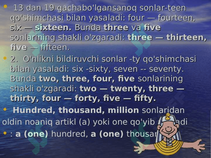 Numerals 5