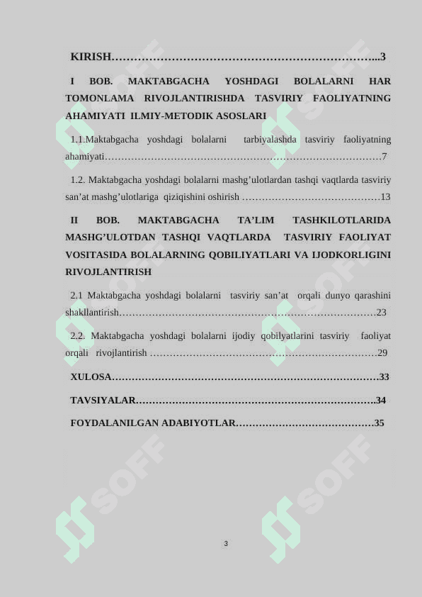 MASHG’ULOTDAN TASHQI VAQTLARDA TASVIRIY FAOLIYAT 2