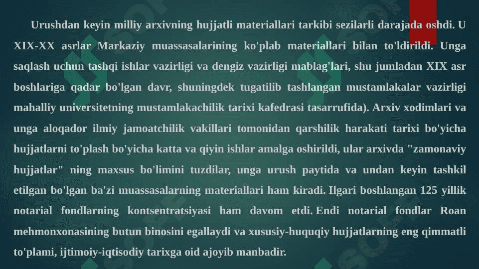 Fransiyada zamonaviy arxiv ishi uslubiyoti 4