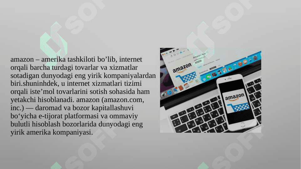 Amazon kompaniyasi 3
