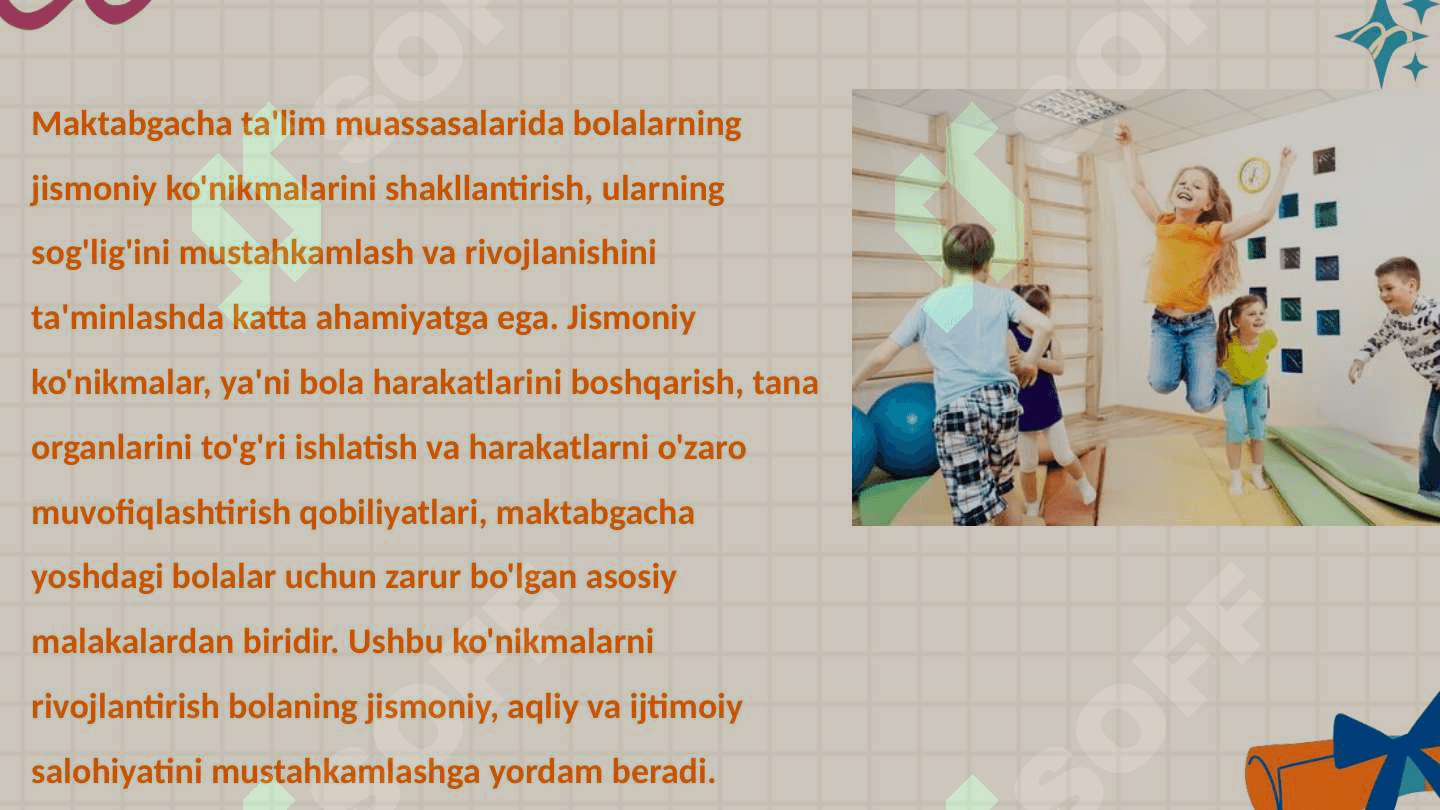 BOLANING RIVOJLANISH SOHALARI BO'YICHA YUTUQLARI 5