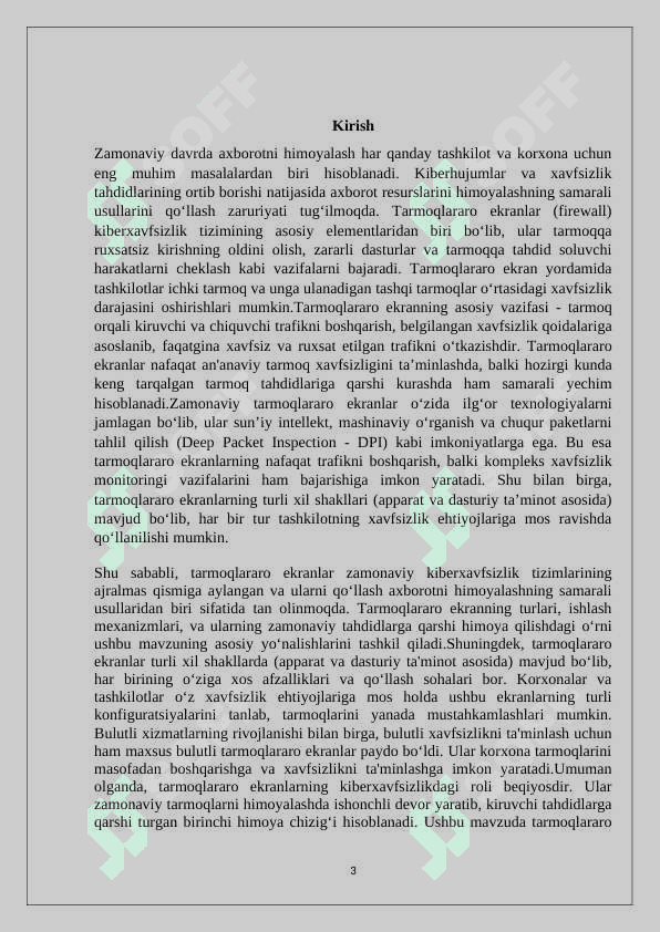 Axborotni himoyalashda tarmoqlararo ekran 3
