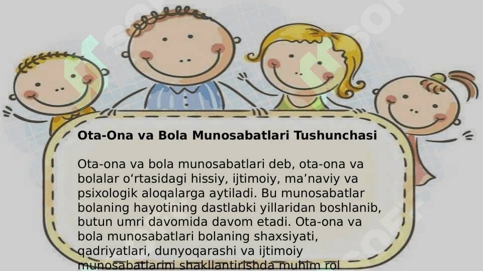 ota-ona va bola munosabatlari sohasida olib boriladigan korreksion ishlar 8