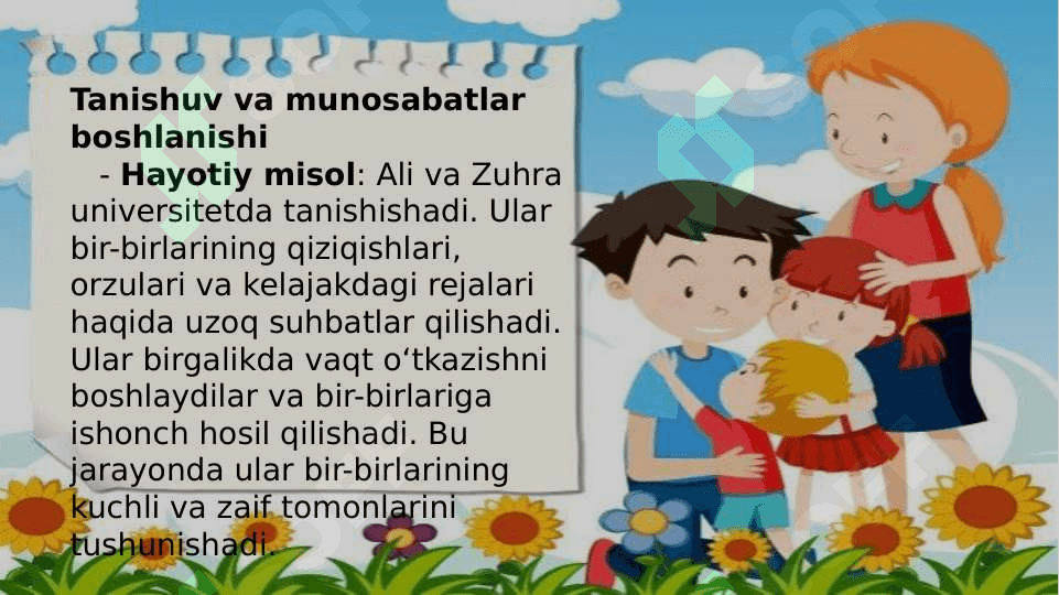 Oila hayotiy siklining assosiy bosqichlari 6