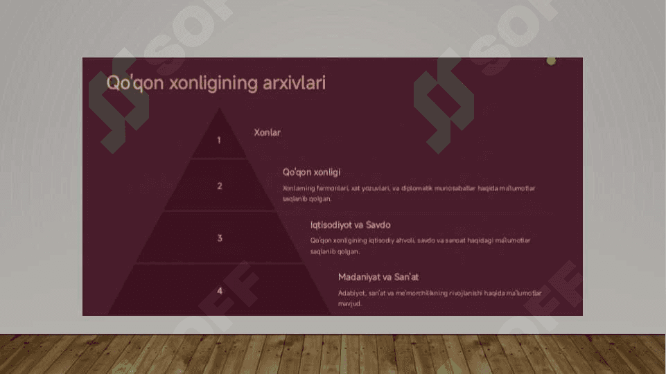 O`rta Osiyo dastlabki arxivlar 4