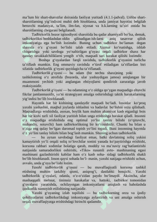 G‘oyalar generatsiyasi. 3