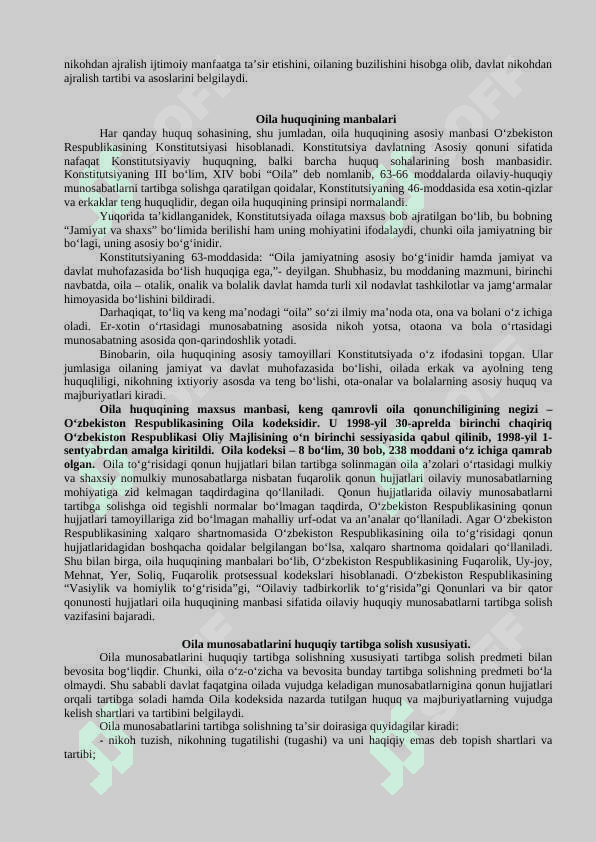 OILA HUQUQINING ASOSIY TUSHUNCHALARI 3