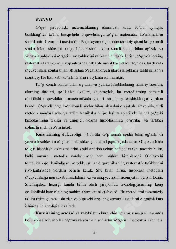 4 sinf ko‘p xonali sonlar ichida og‘zaki va yozma hisoblashga o‘rgatish metodikasi 3