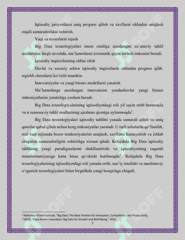 Big Data texnologiyalari orqali iqtisodiy tahlil usullari 7