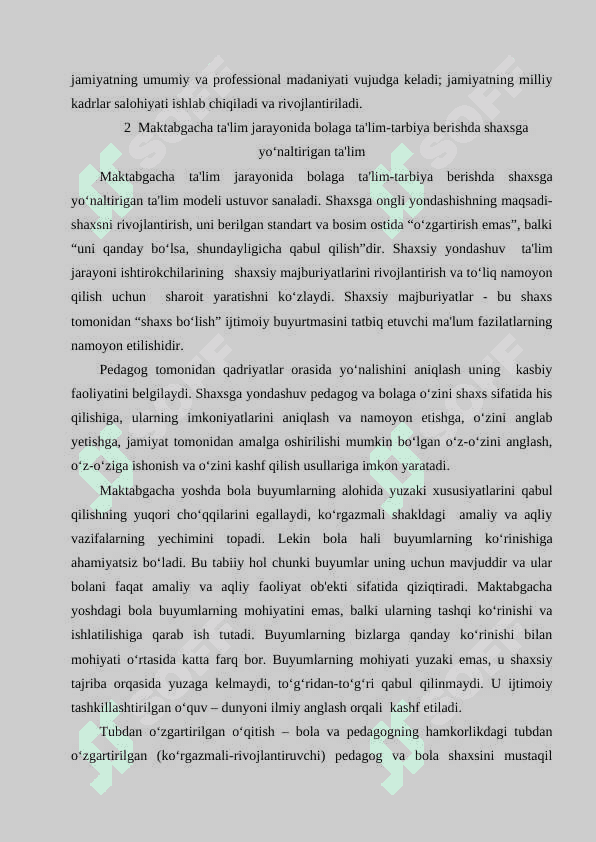 Maktabgacha ta’lim tashkilotlarida bola tarbiyasining maqsad va vazifalari 4