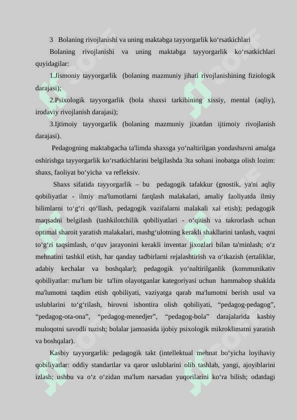 Maktabgacha ta’lim tashkilotlarida bola tarbiyasining maqsad va vazifalari 7