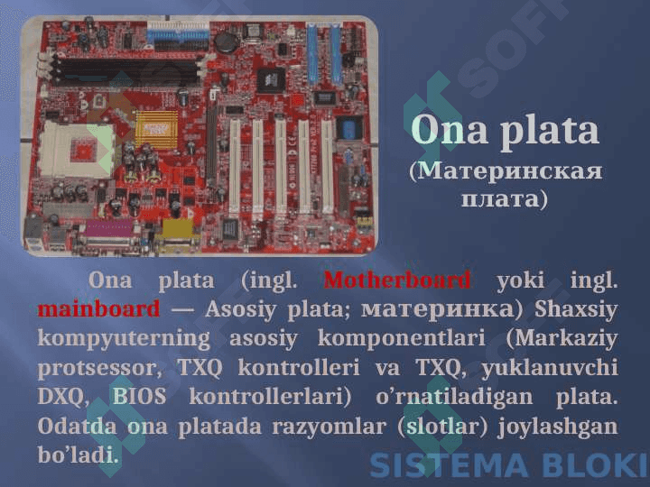 KOMPYUTER  QURILMALARI 6