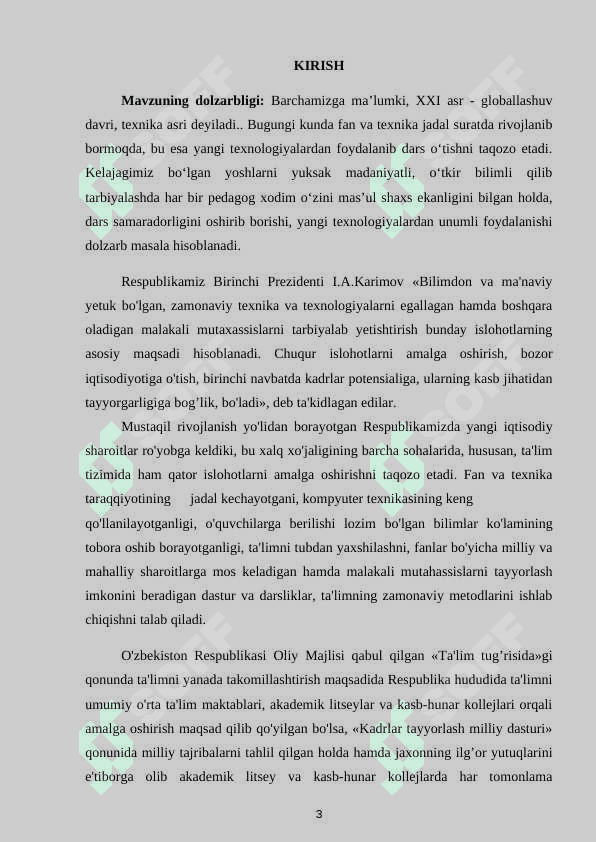 Informatika va axborot texnologiyalari fanini o’qitishni zamonaviy usullari 3