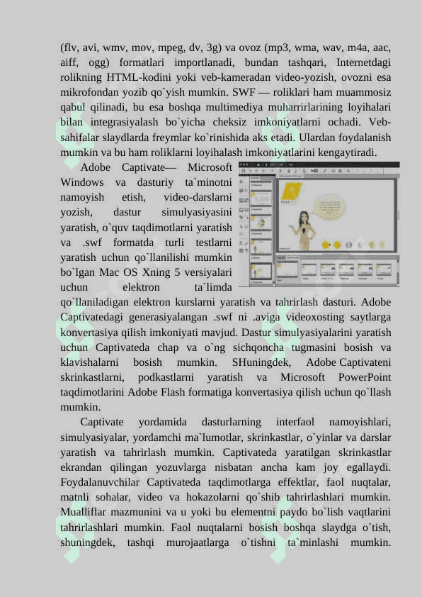 Informatika va axborot texnologiyalari fanini o’qitishda pedagogik dasturiy vositalar 8