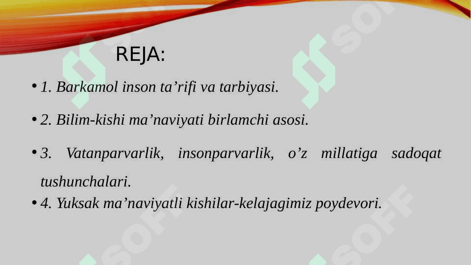 Bilim inson ma’naviy shakli 2