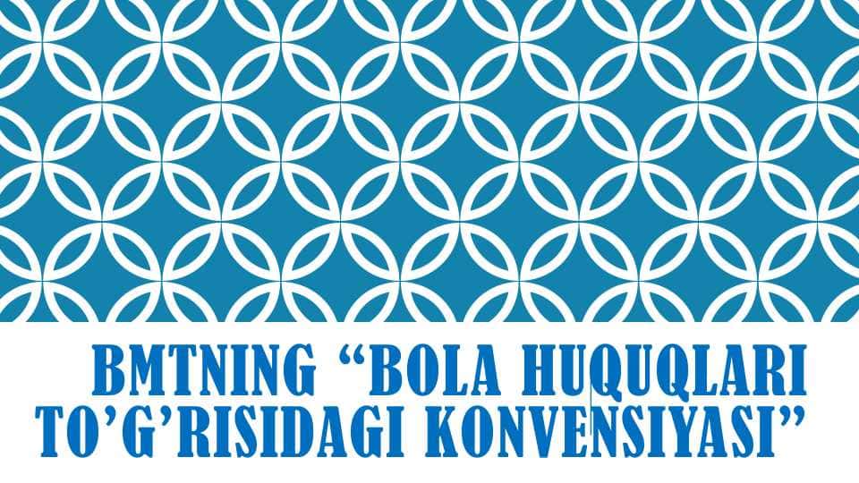 BMTning bola huquqi 3