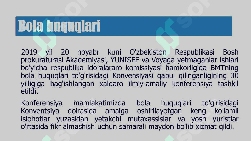 BMTning bola huquqi 3 2