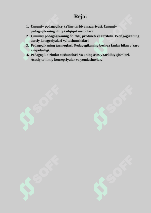 Pedogogika.Psixologiy_Bilimlar - ta’lim mazmunining asоsiy tarkibiy qismi. 2
