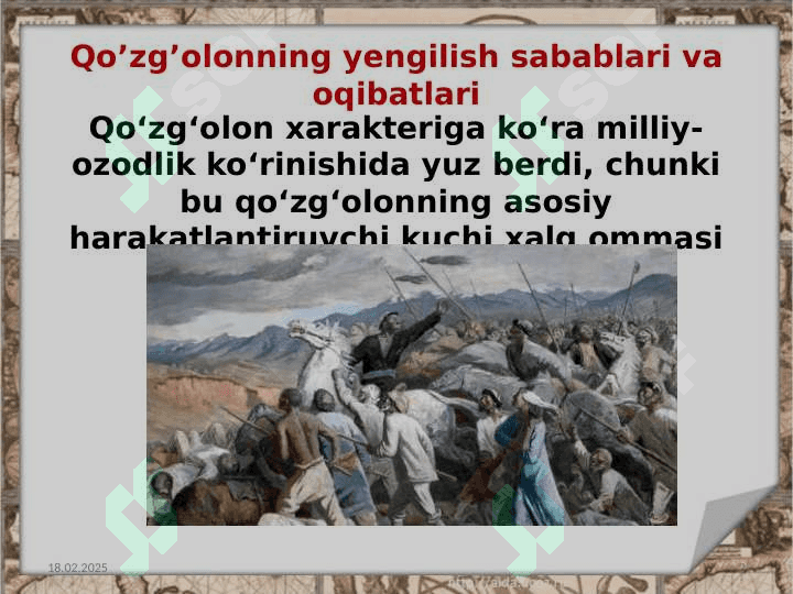 Turkistonda 1916-yil qózgoloni ahamiyati va oqibatlari.pptx 2