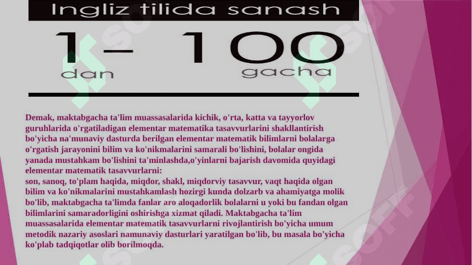 Maktabgacha yoshdagi bolalarni matematikaga o’rgatishning zamonaviy metodlari 3
