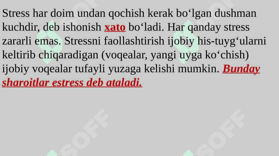 Stressning o`rganish tarixi 4