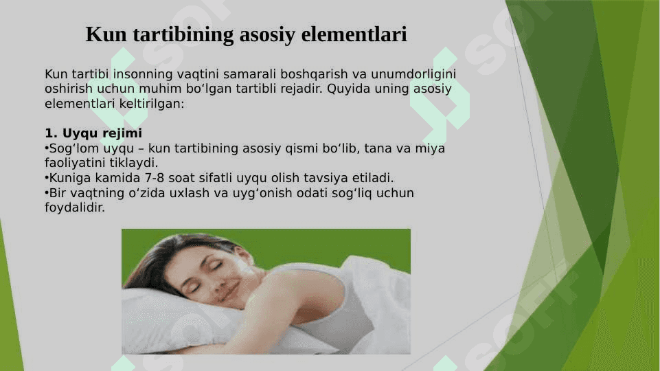KUN TARTIBI VA UNING AHAMIYATI 7