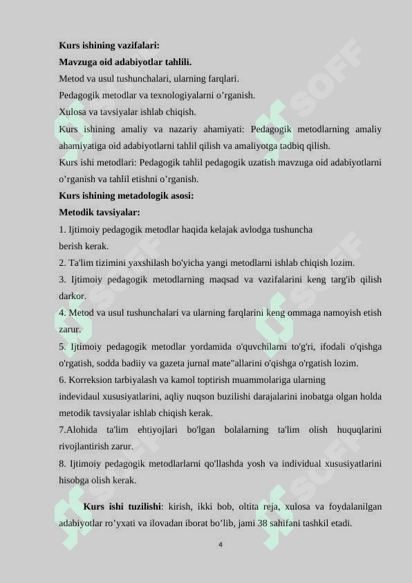 Pedagogik fanlarni o'qitishda axborot texnologiyalaridan foydalanish 4