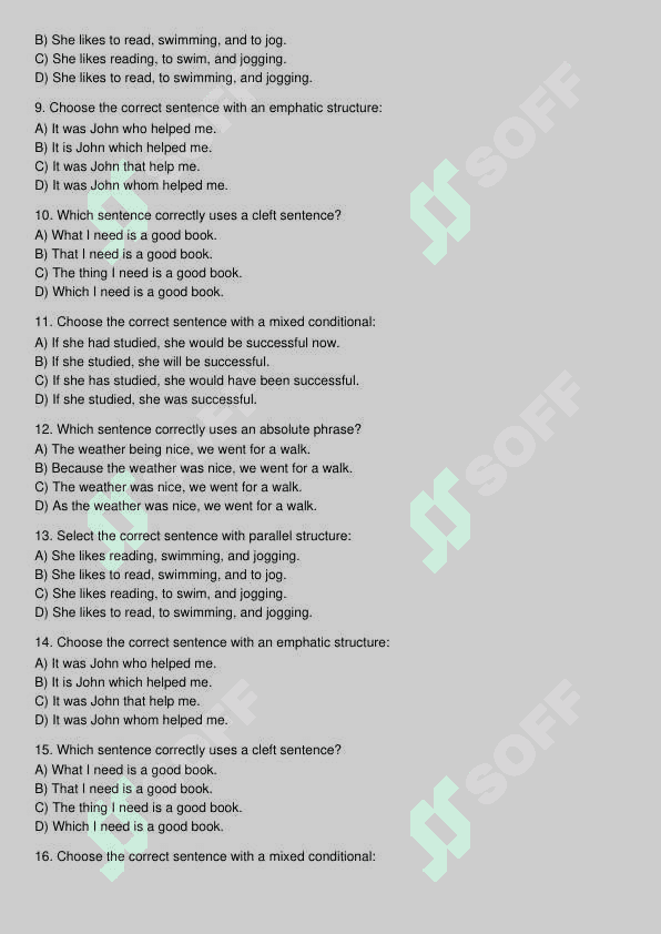 Ingliz tili test 2
