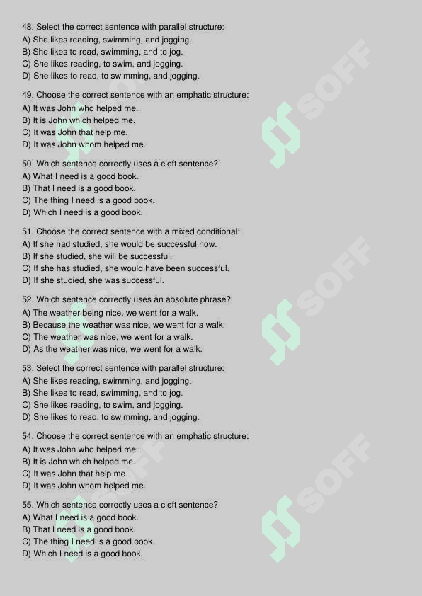 Ingliz tili test 7