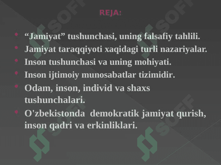 JAMIYAT VA INSON FALSAFASI 2