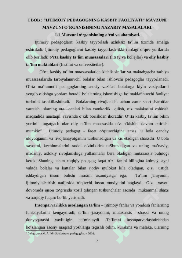 IJTIMOIY PEDAGOGNING KASBIY FAOLIYATI 6