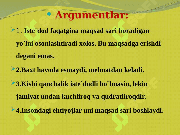 Muvafaqiyatga erishish uchun iste`dod muhimmi yoki iqtidor? 3