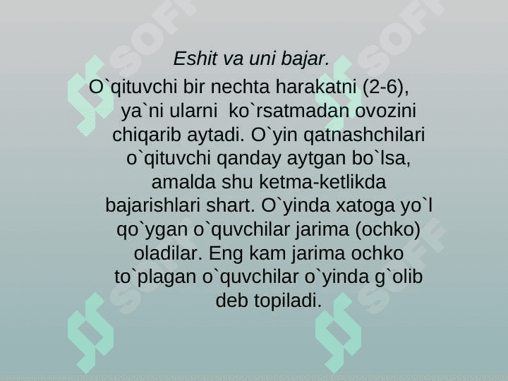 BADAN TARBIYASIDA HARAKATLI O`YINLARNING AHAMIYATI 8