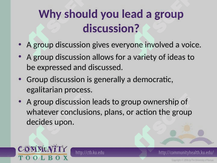 Techniques For Leading Group Discussions 8